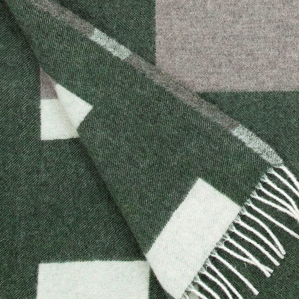 Lapuan Kankurit Punos Wool Throw - Olive