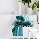 Lapuan Kankurit Toffee Wool Throw - Mint