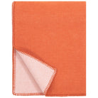 Lapuan Kankurit Tupla Wool Throw - Orange & Rose