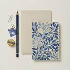 Wanderlust Paper Co. Blue Flora 'Thank You'' Card