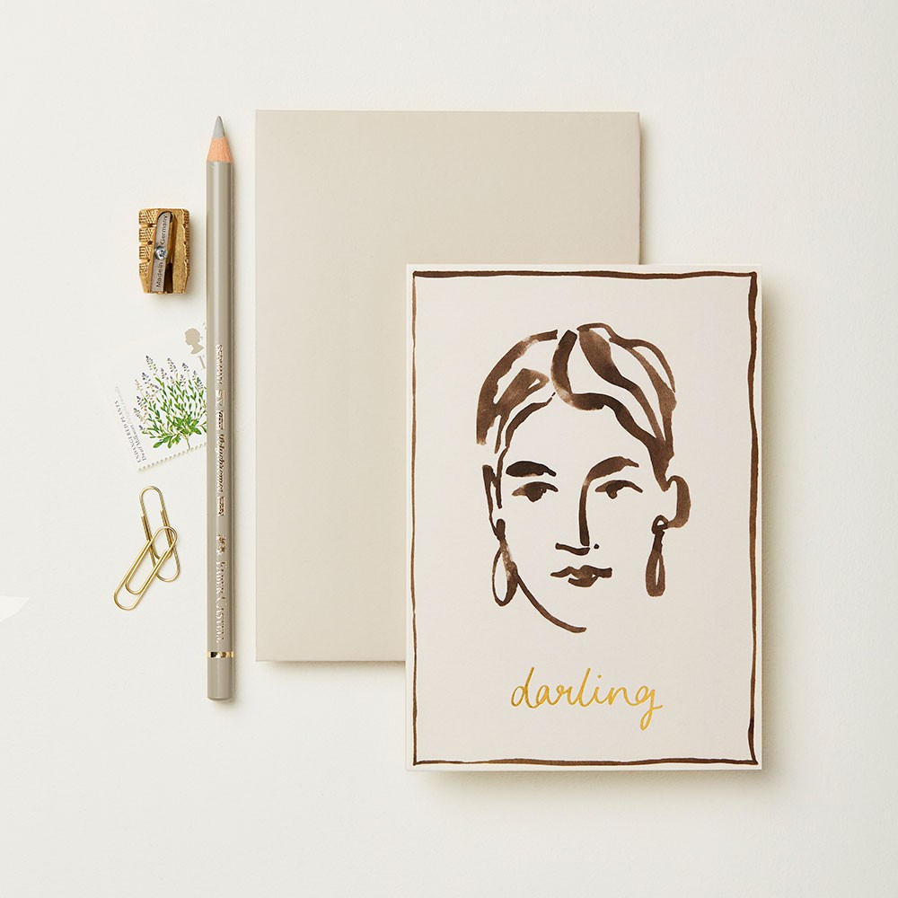 Wanderlust Paper Co. 'Darling' Greeting Card