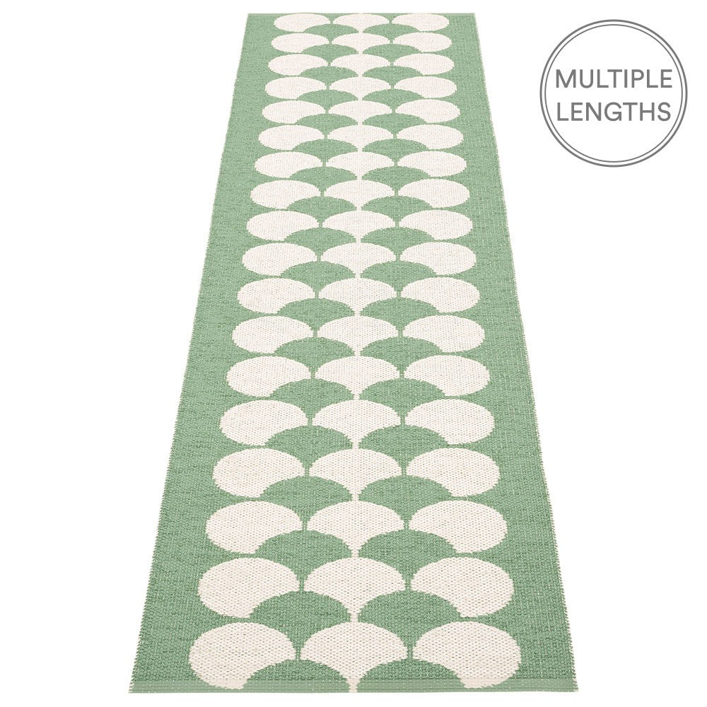 Pappelina Poppy Bio Runner - Oregano - 70 x 250 cm