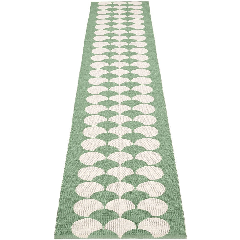 Pappelina Poppy Bio Runner Reverse - Oregano - 70 x 350 cm