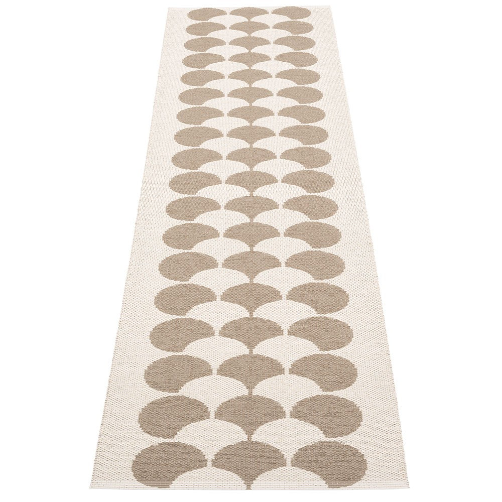 Pappelina Poppy Bio Runner Reverse - Potato - 70 x 250 cm