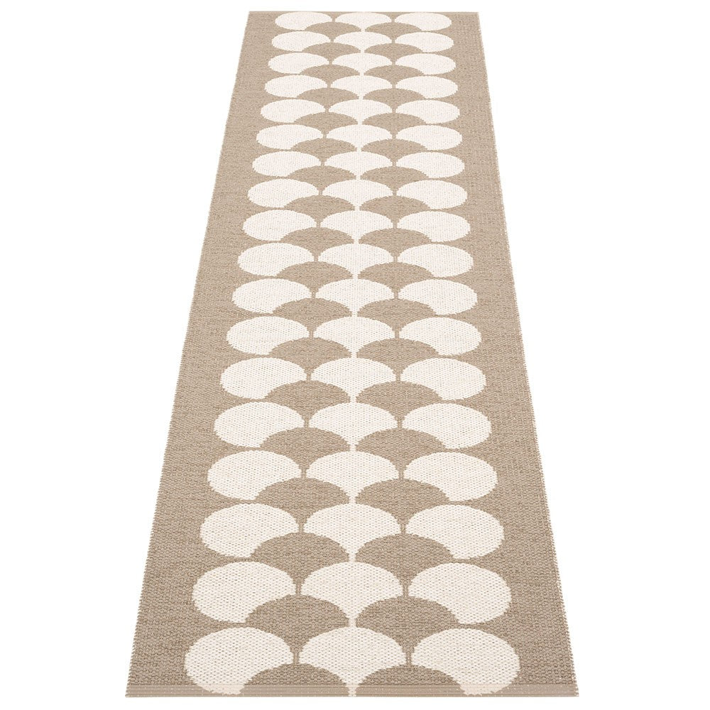 Pappelina Poppy Bio Runner - Potato - 70 x 250 cm