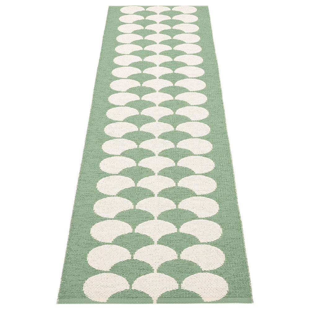 Pappelina Poppy Bio Runner - Oregano - 70 x 250 cm