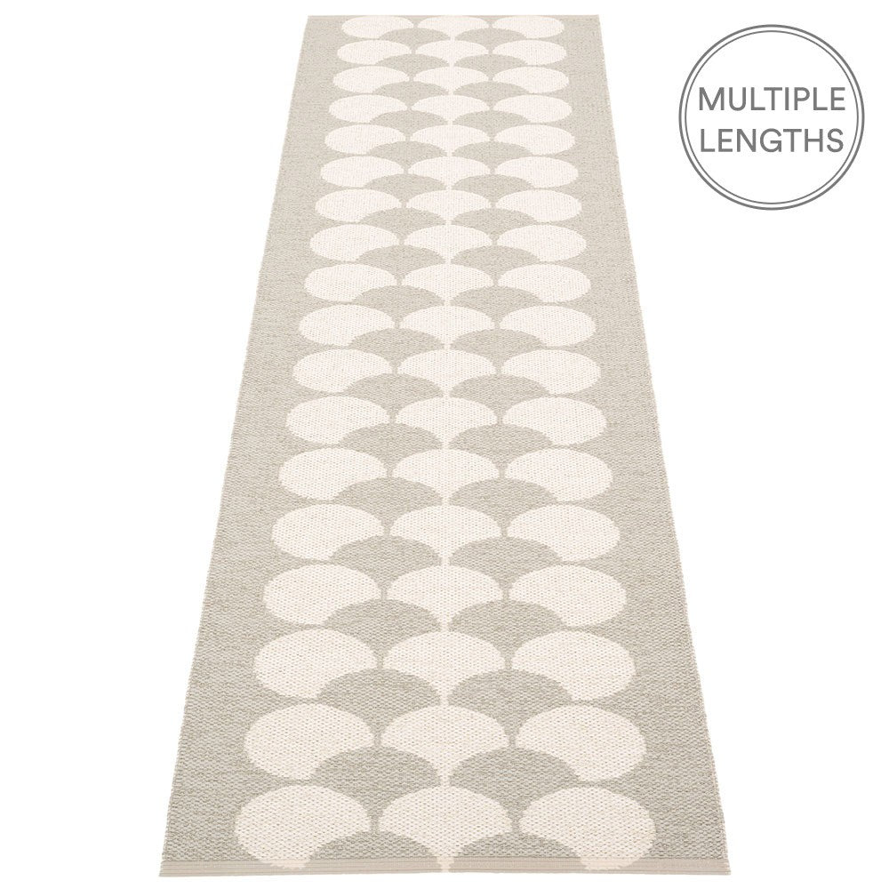 Pappelina Poppy Bio Runner - Linen - 70 x 250 cm