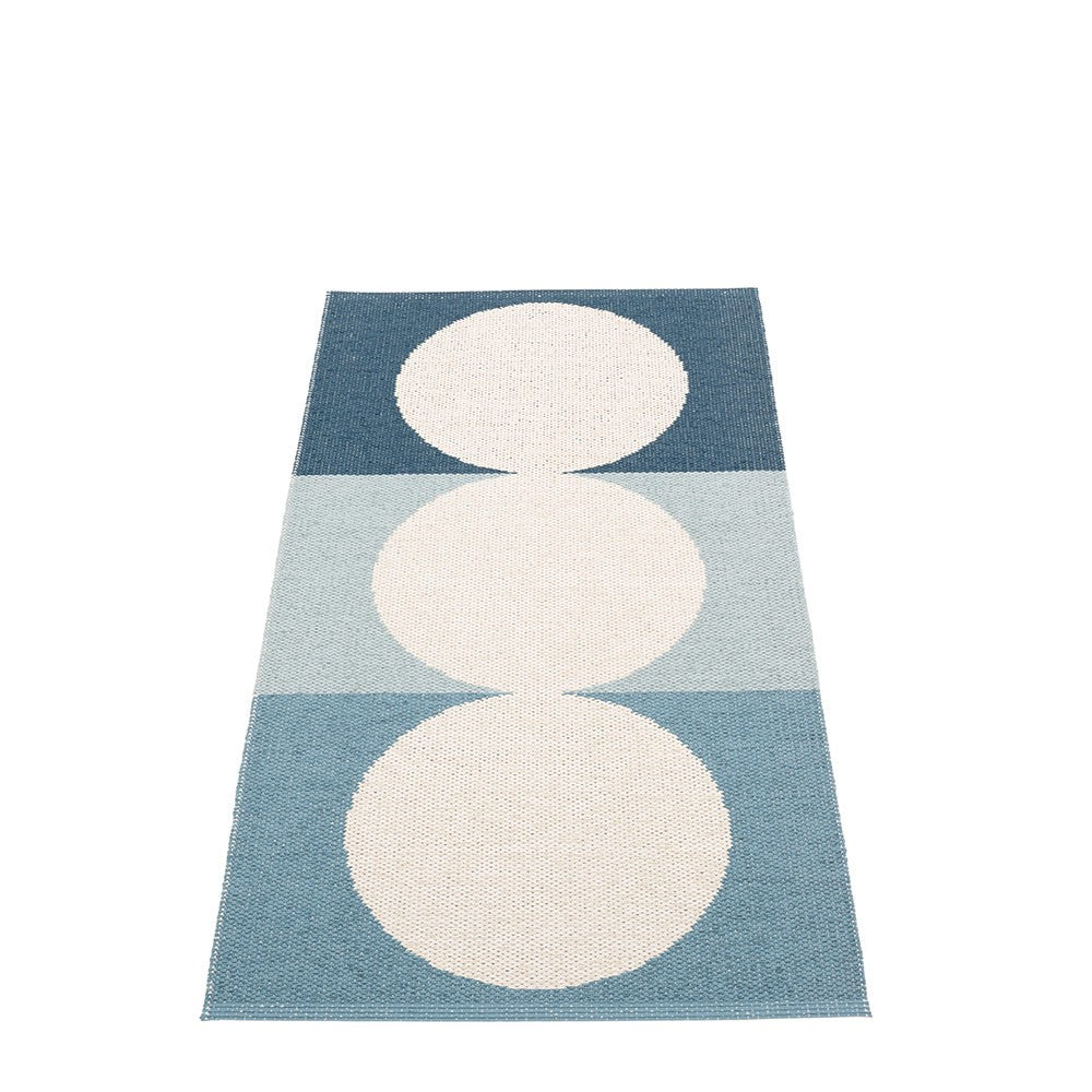 Pappelina Otto Runner - Sky - Back - 70 x 140 cm