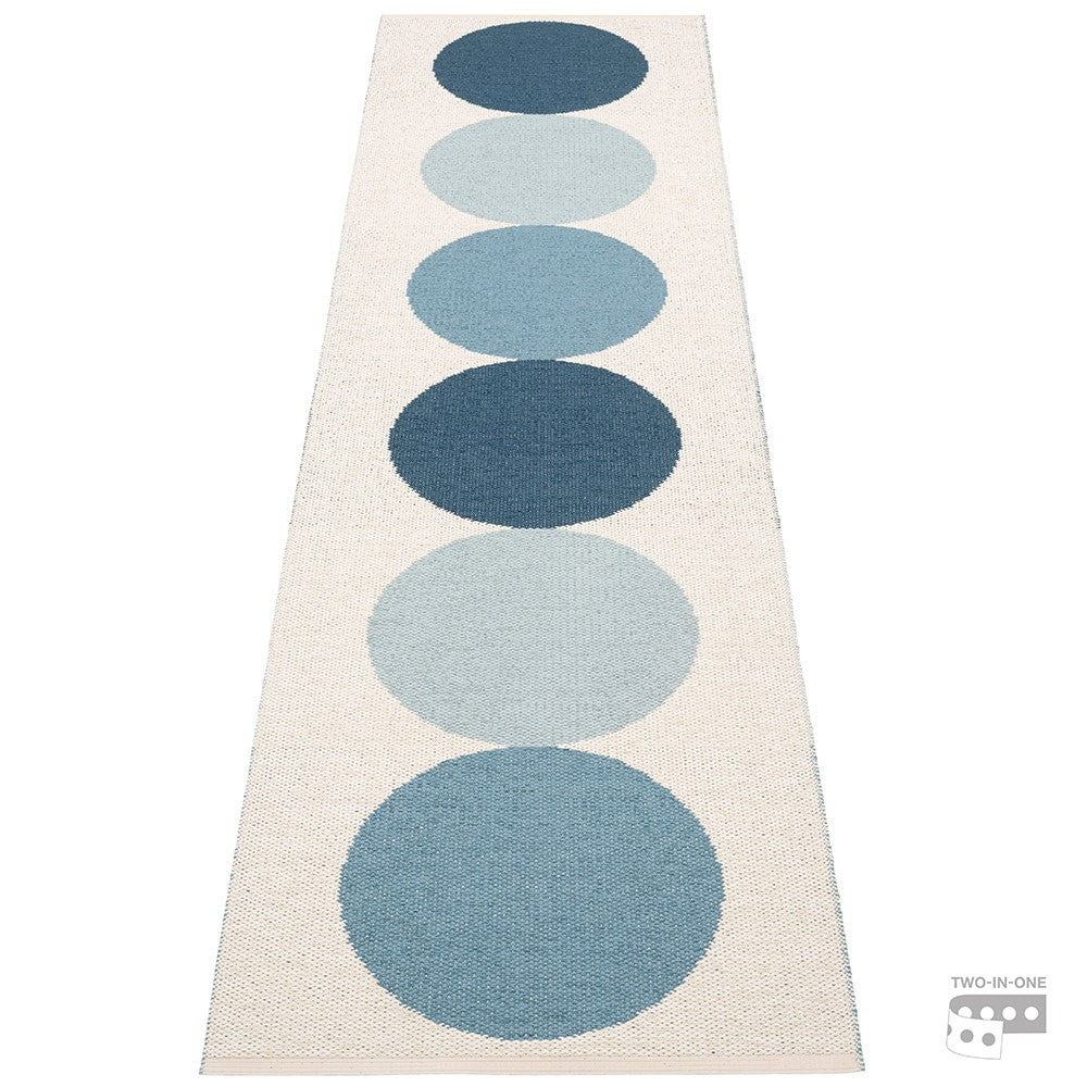 Pappelina Otto Runner - Sky - Front - 70 x 280 cm