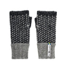 Öjbro Merino Wool Wristwarmers - Skaftö Soot