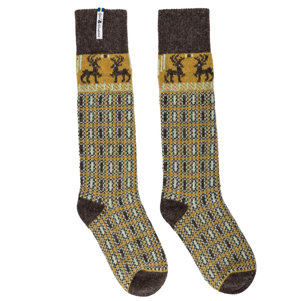 Öjbro Lambswool Swedish Socks - Scania Måns