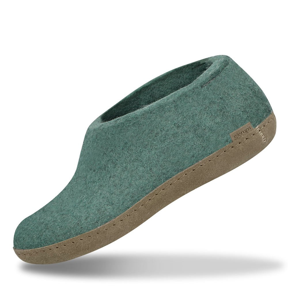 Glerups Felted Wool Shoe - North Sea