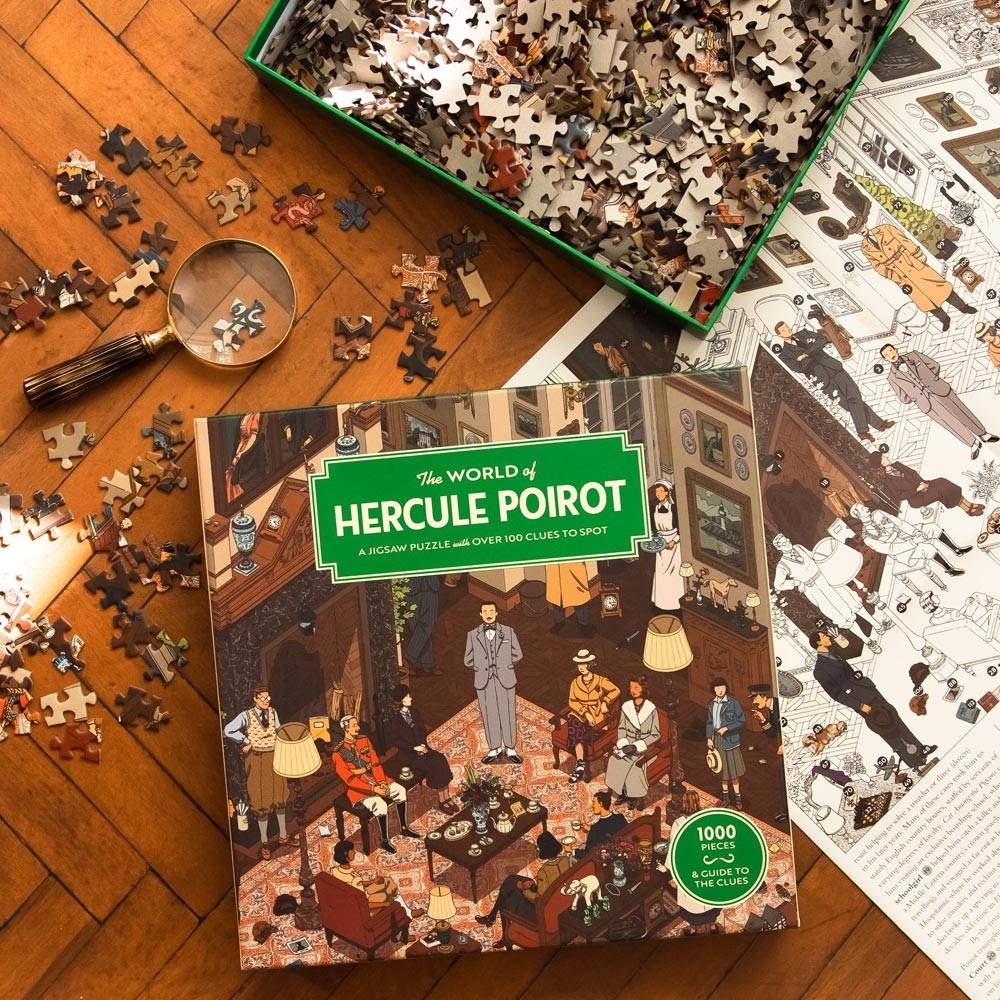 The World of Hercule Poirot 1000 Piece Jigsaw