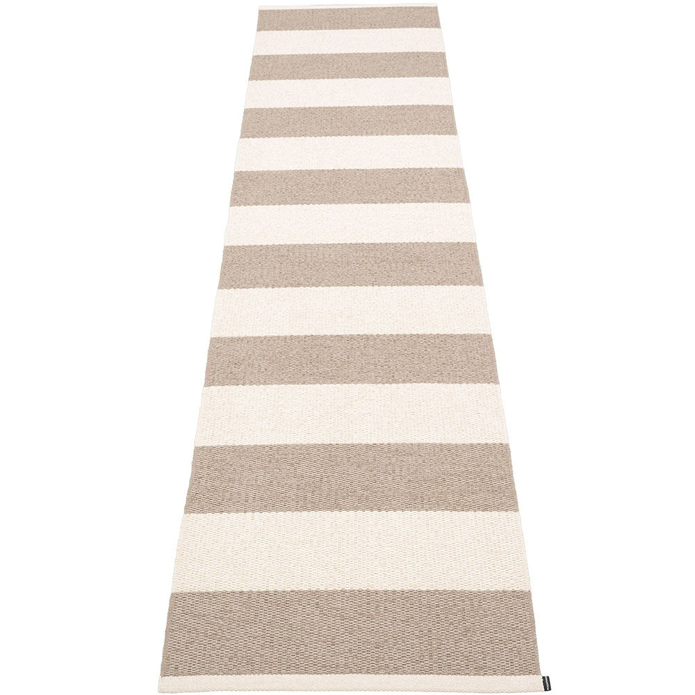 Pappelina Bob Runner - Mud & Vanilla - 70 x 300 cm