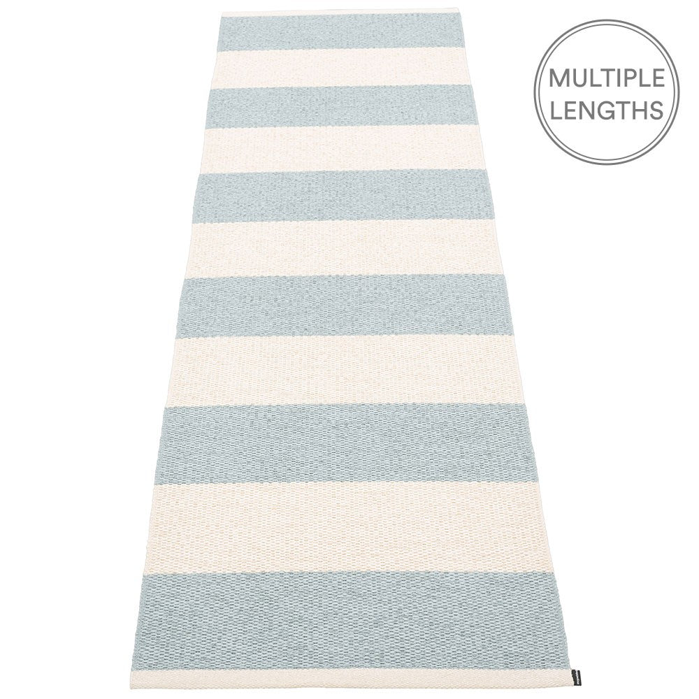 Pappelina Bob Runner - Fog & Vanilla - 70 x 225 cm