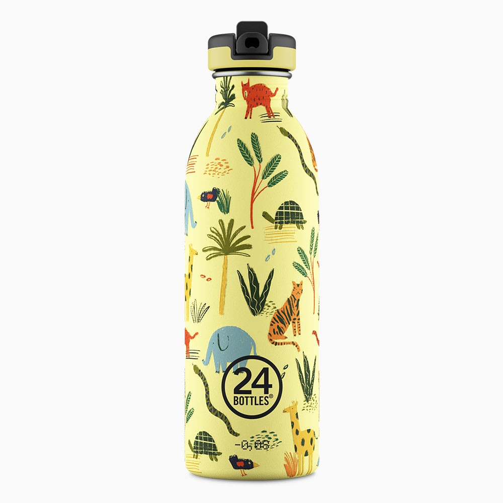 24Bottles Urban 500 ml Water Bottle - Jungle Friends