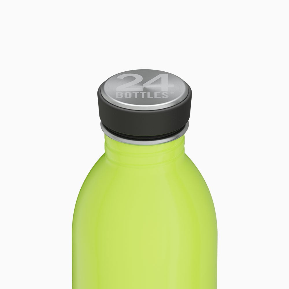 24Bottles Urban 500 ml Water Bottle - Reactive I Yellow/Green