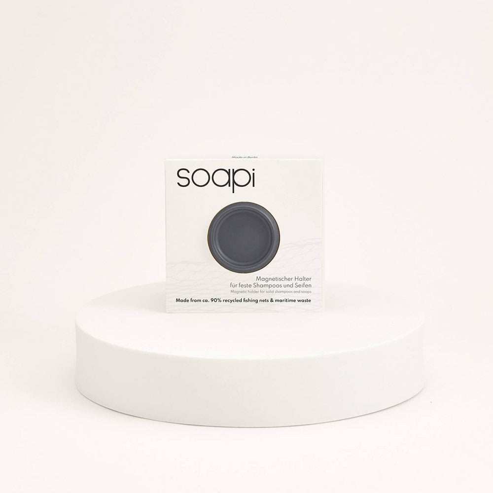 Soapi Dark Grey Magnetic Soap Holder