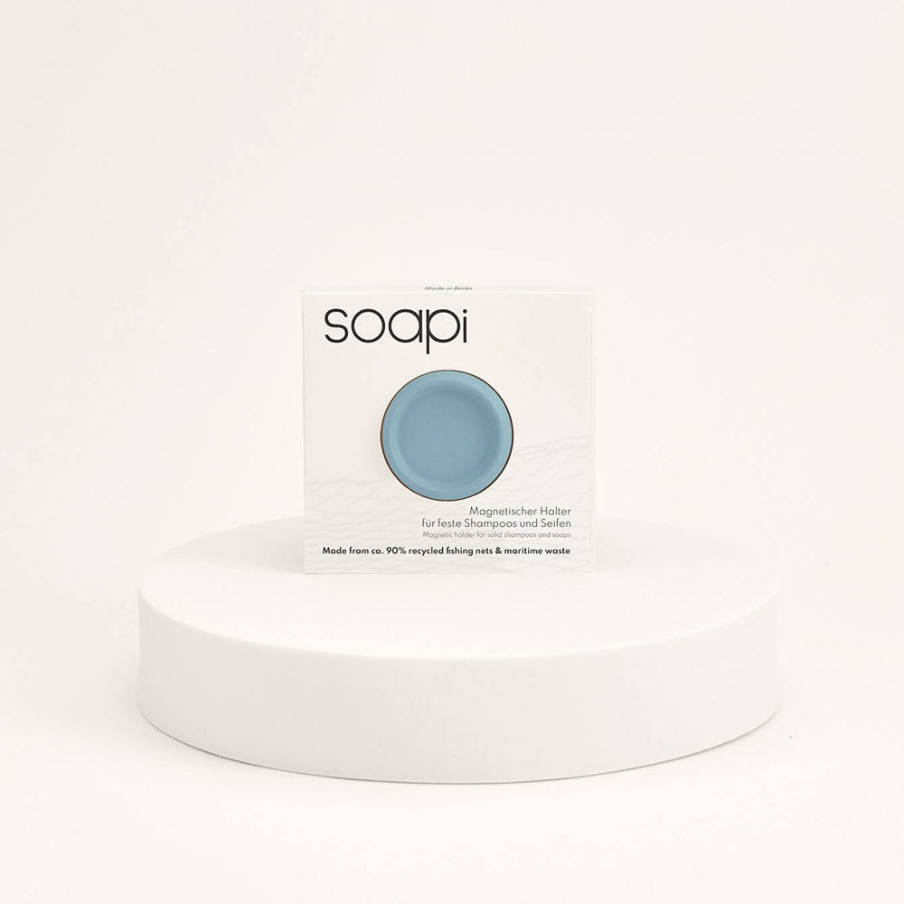 Soapi Light Blue Magnetic Soap Holder