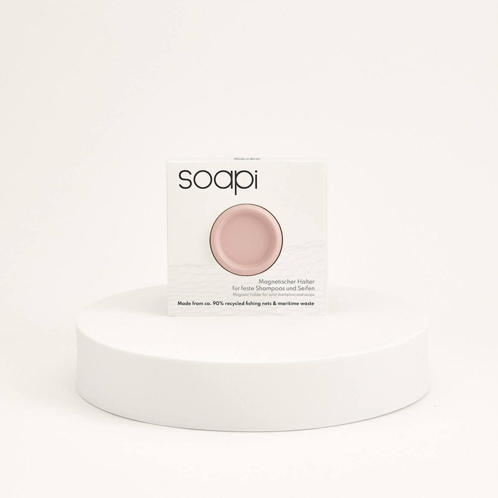 Soapi Peach Magnetic Soap Holder