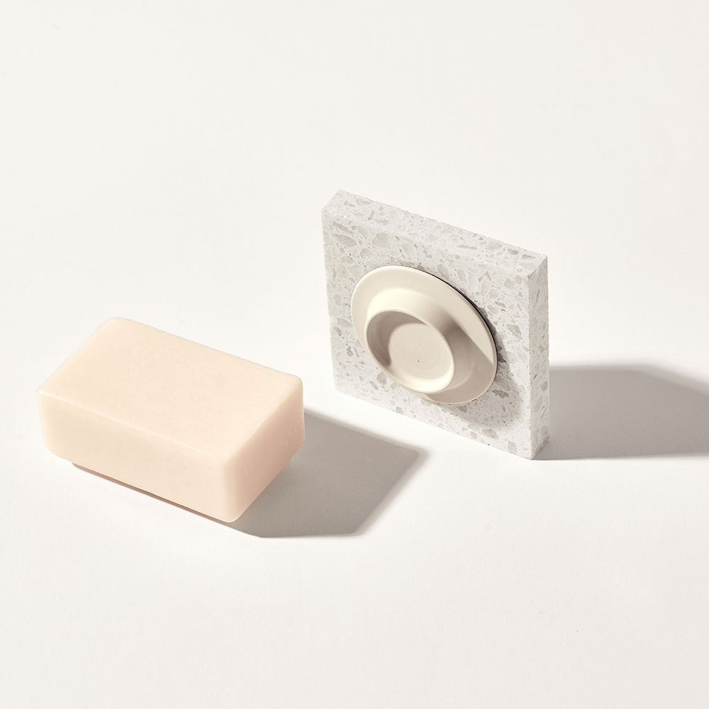 Soapi Off-White Magnetic Soap Holder