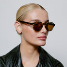 A.Kjaerbede Sunglasses - Zan Black / Yellow Transparent