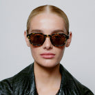 A.Kjaerbede Sunglasses - Zan Black / Yellow Transparent