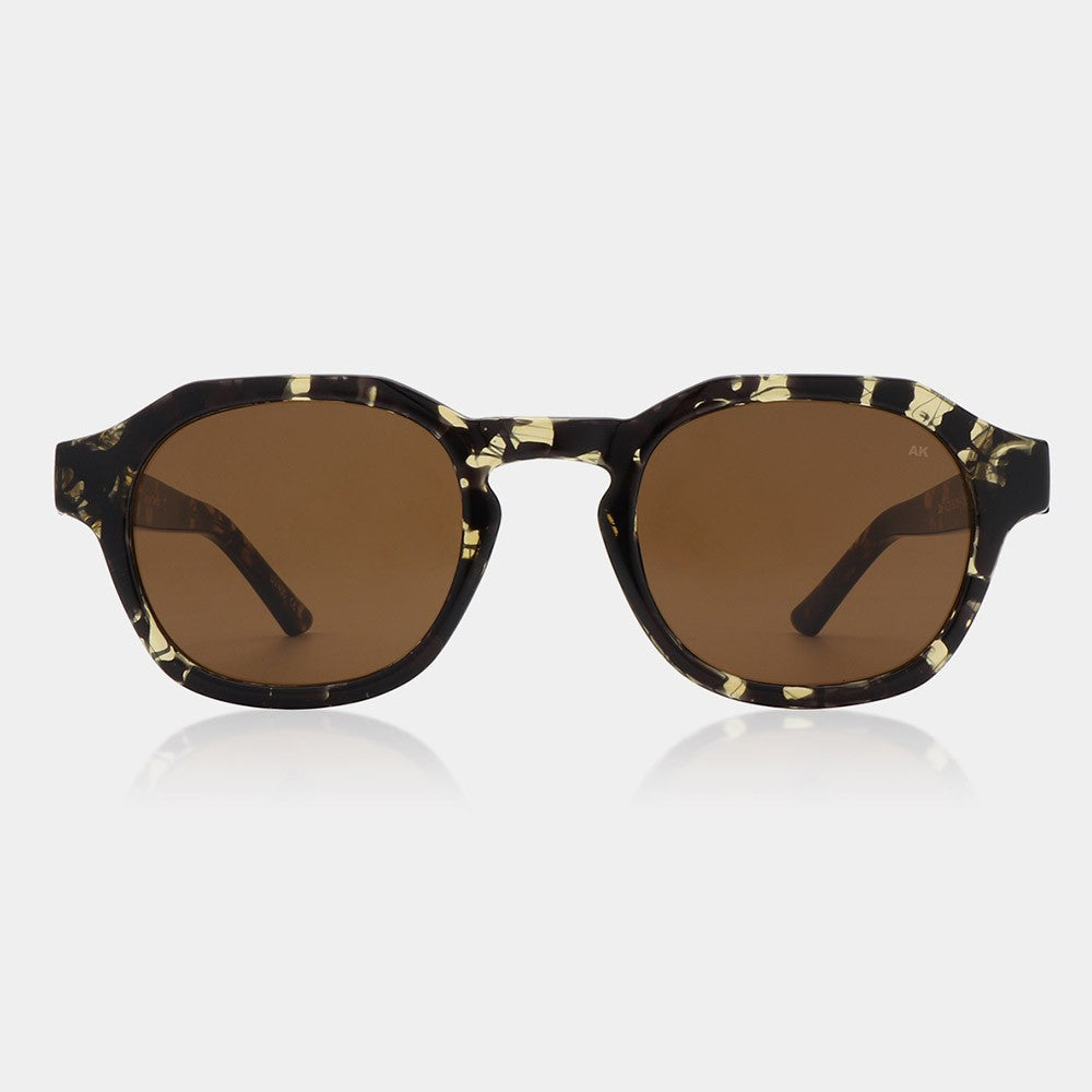 A.Kjaerbede Sunglasses - Zan Black / Yellow Transparent