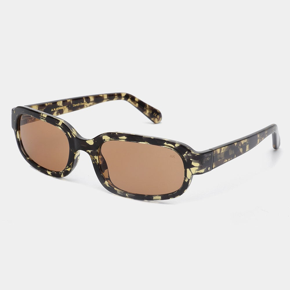 A.Kjaerbede Sunglasses - Will Black / Yellow Tortoise