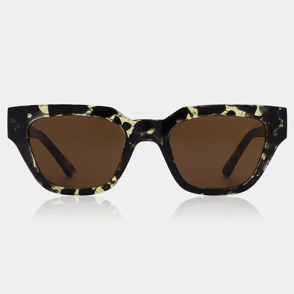 A.Kjaerbede Sunglasses - Kaws Black / Yellow Tortoise