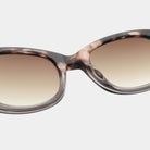 A.Kjaerbede Sunglasses - Anma Coquina Grey Transparent