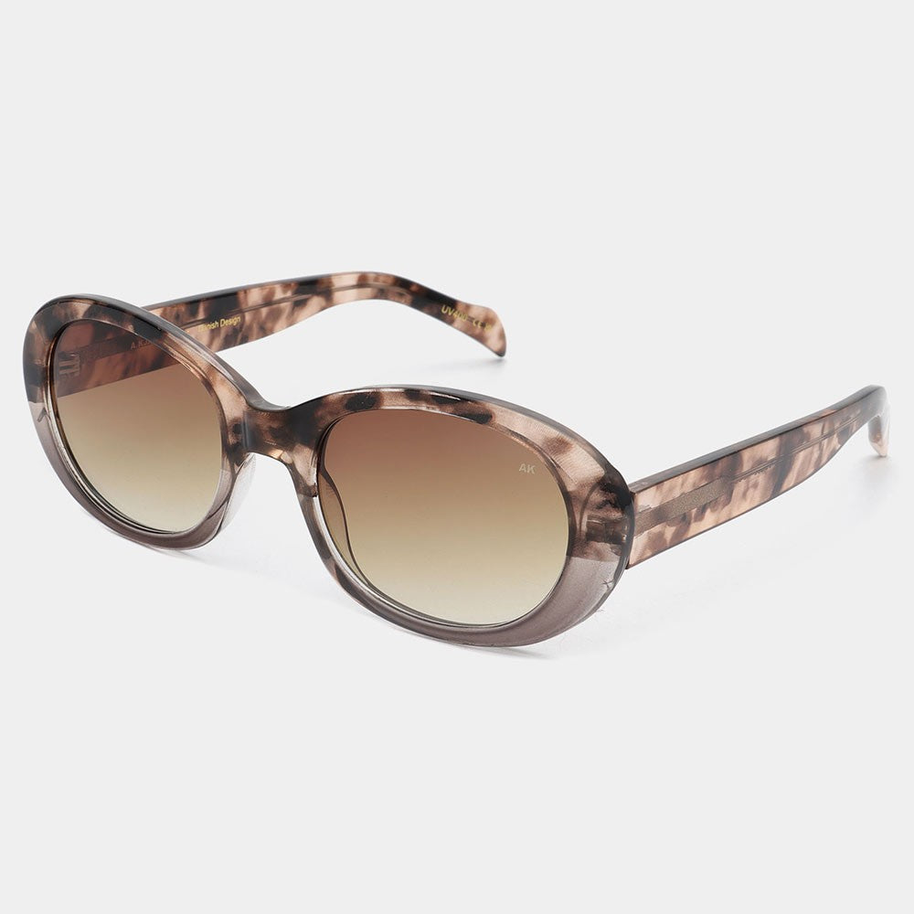 A.Kjaerbede Sunglasses - Anma Coquina Grey Transparent