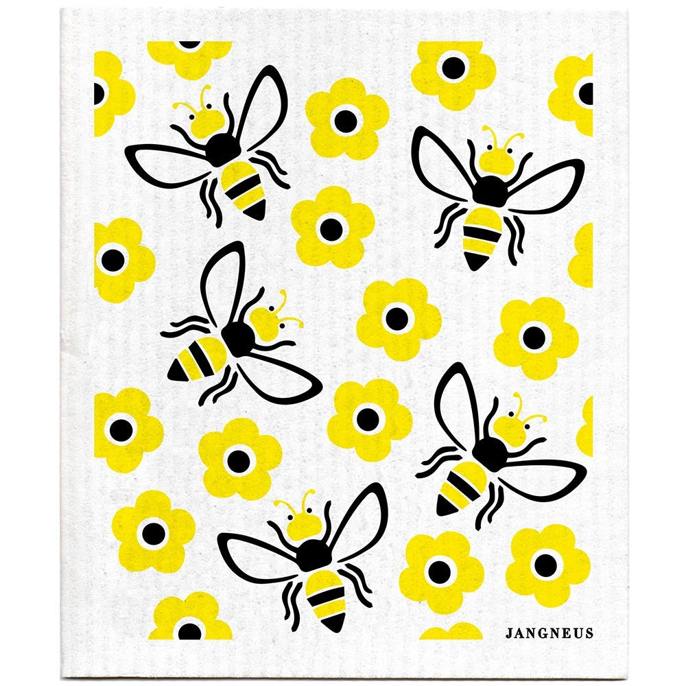 Jangneus Cellulose Dishcloth - Bees