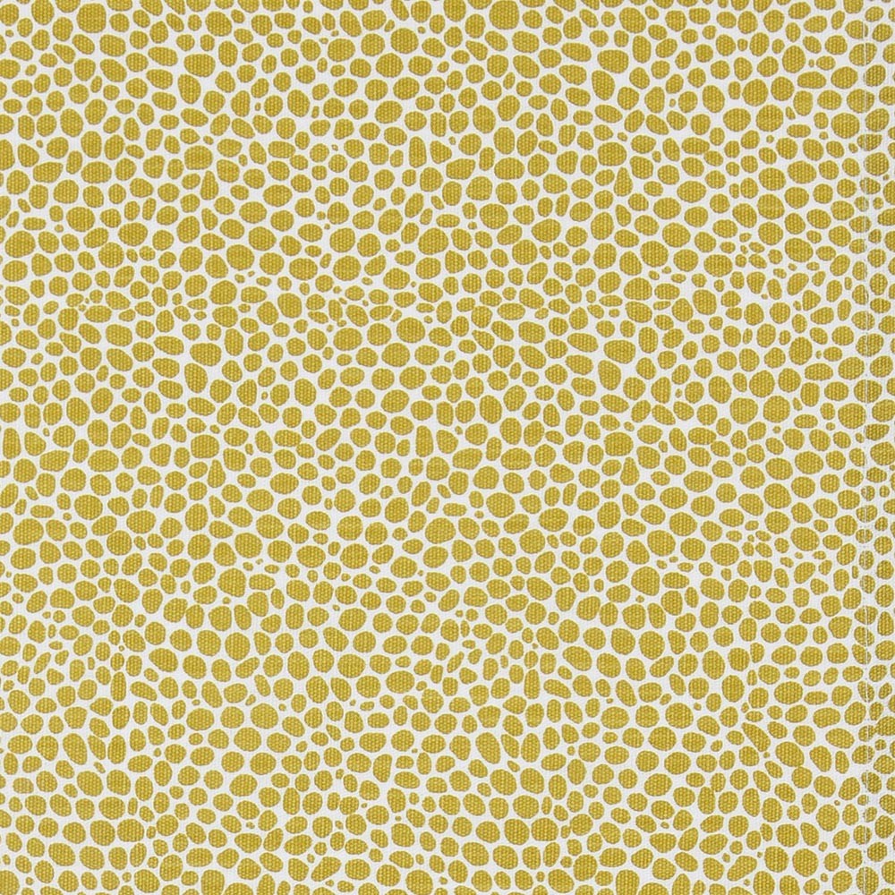 Scandinavian Fabric - Spira Dotte Mustard