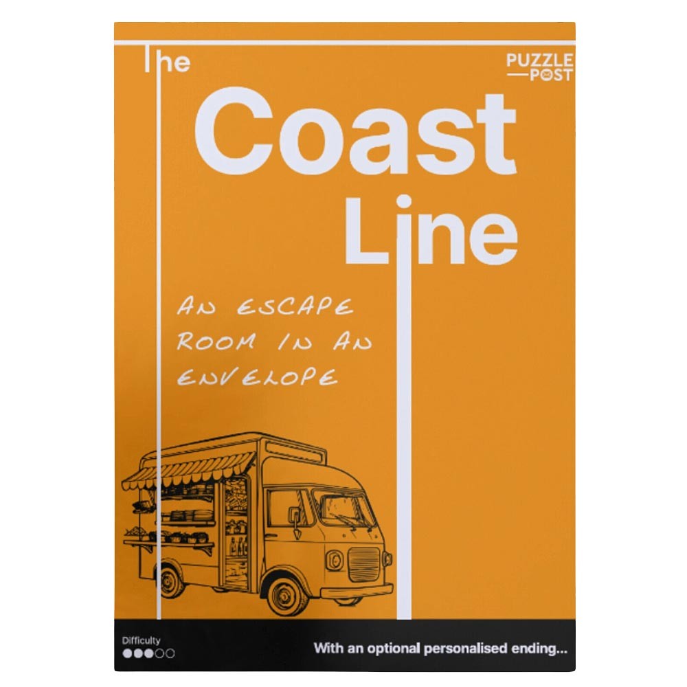 Puzzle Post Escape Room in an Envelope - Coast Line