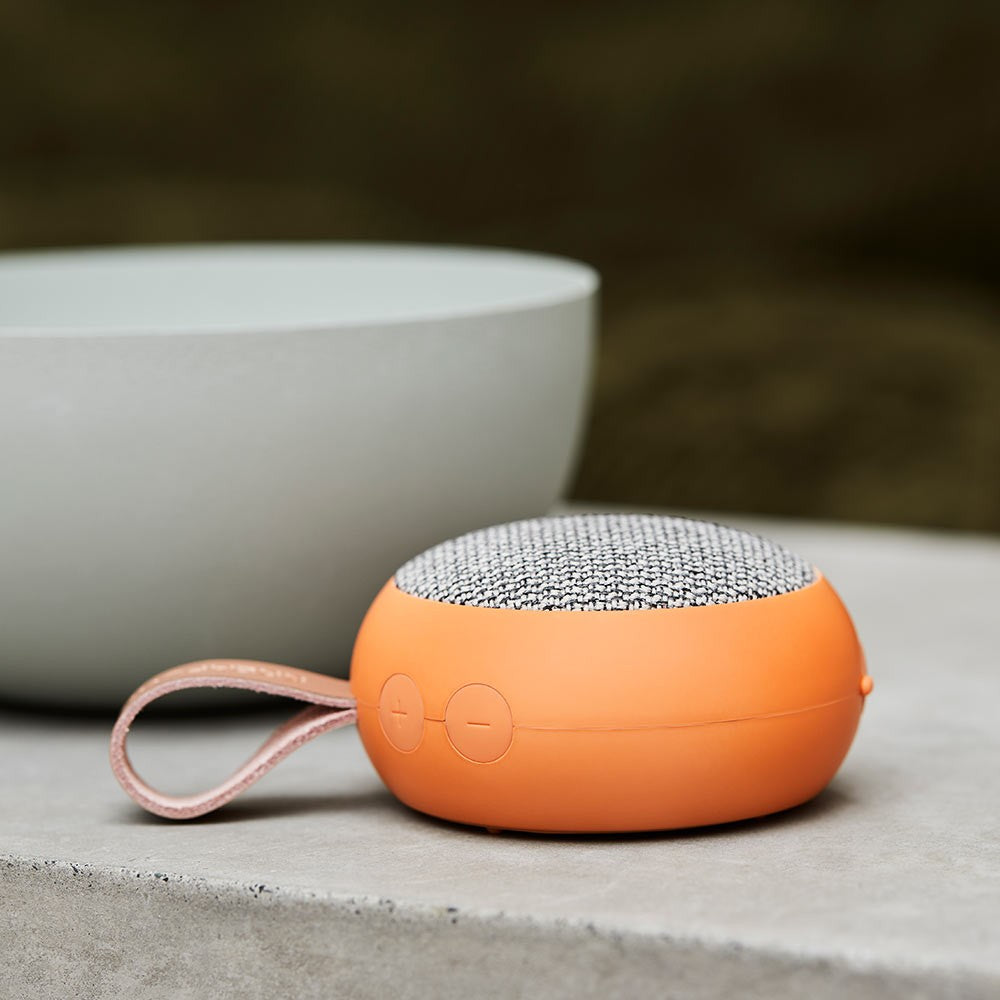 Kreafunk aGO 2 Fabric Bluetooth Speaker - Dusty Orange