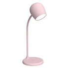 Kreafunk Ellie Lamp with Built-in Speaker and Wireless Charging - Dusty Rose