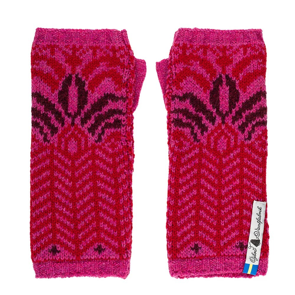 Öjbro Merino Wool Swedish Wristwarmers - Fager Irma