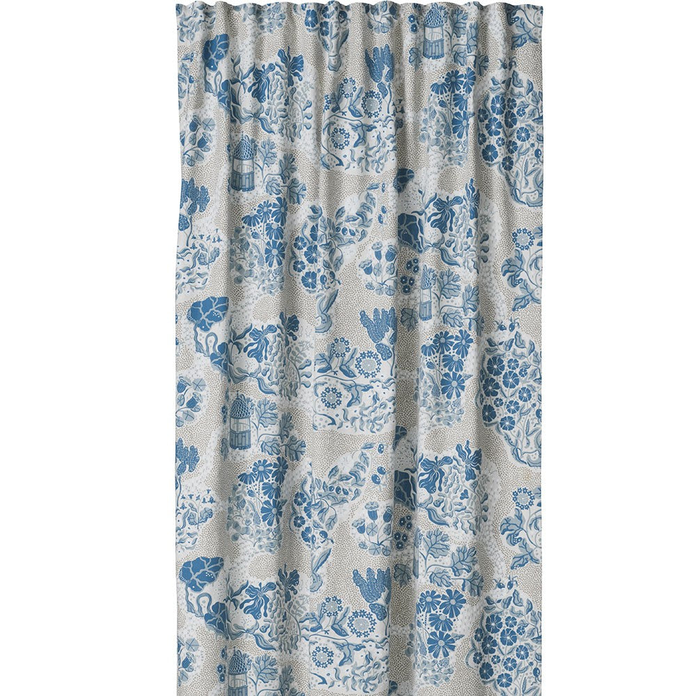 Spira of Sweden Trädgård Fabric - Blue