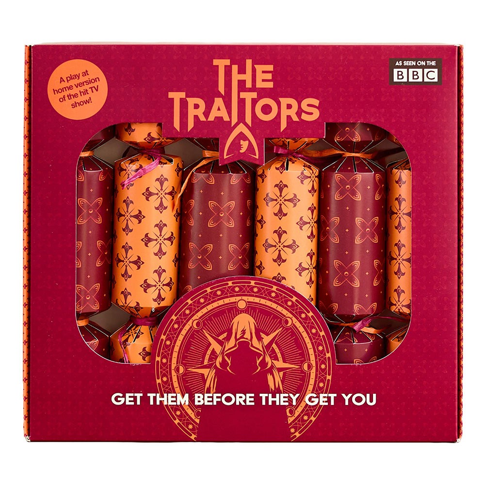 Puzzle Post The Traitors Christmas Crackers - Set of 6