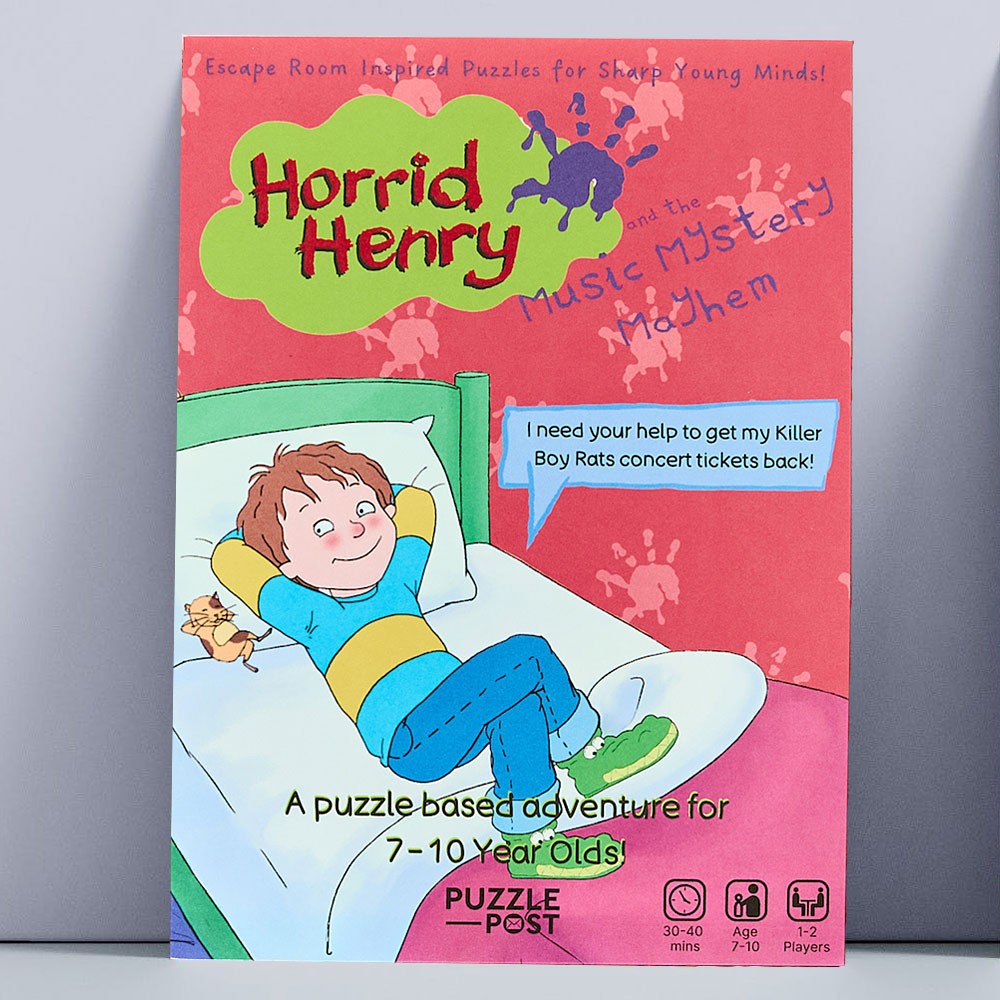 Horrid Henry and the Music Mystery Mayhem Game by Puzzle Post 