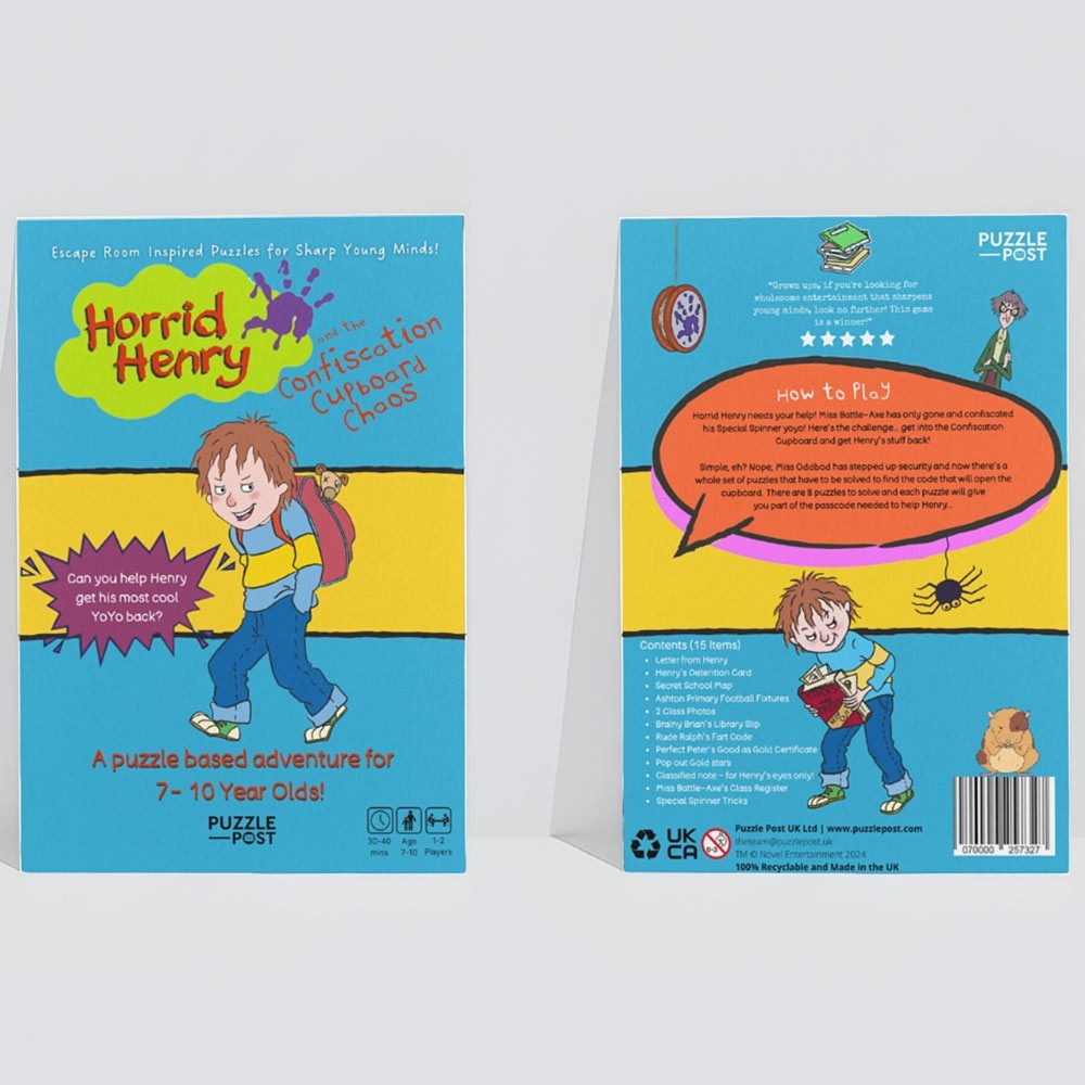 Horrid Henry and the Confiscation Cupboard Chaos by Puzzle Post 