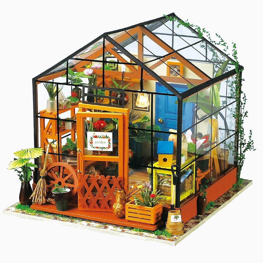 Miniature diy house kit on sale