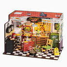 Garage Workshop DIY Miniature Kit by Rolife