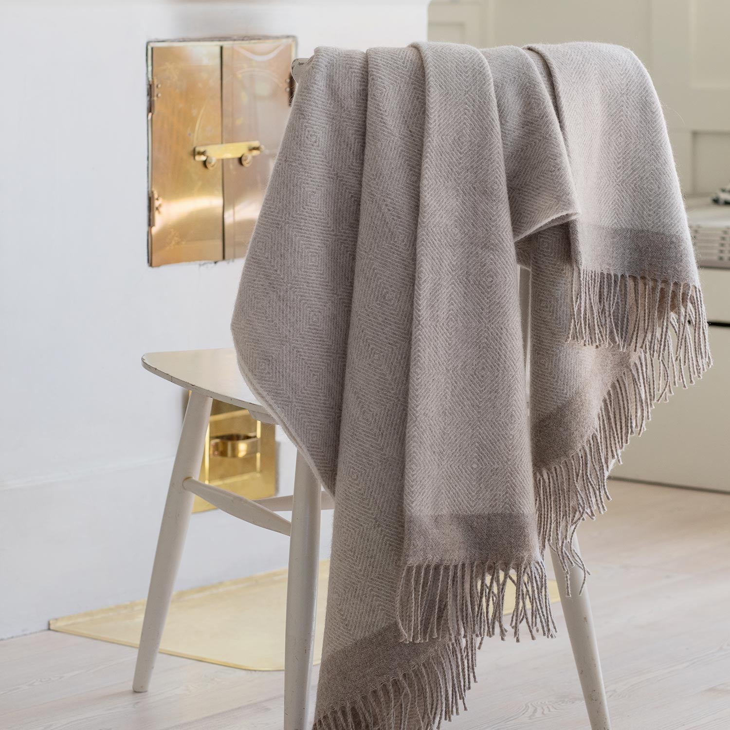 Lapuan Kankurit Rauha Wool Blanket - Beige