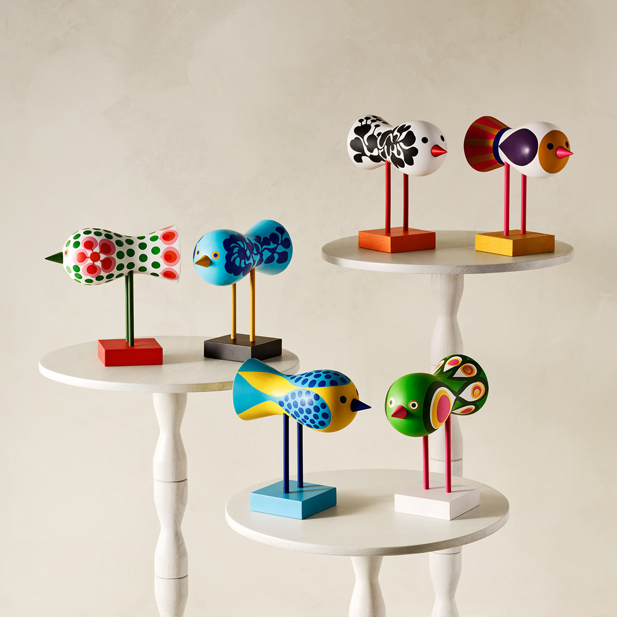 Lisa Larson Bird 1967 - No. 4 – Hus & Hem