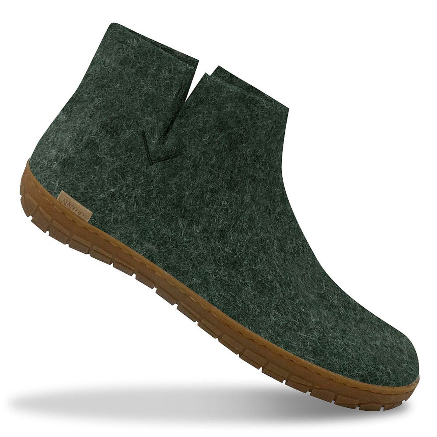 A single rubber soled Forest Boot