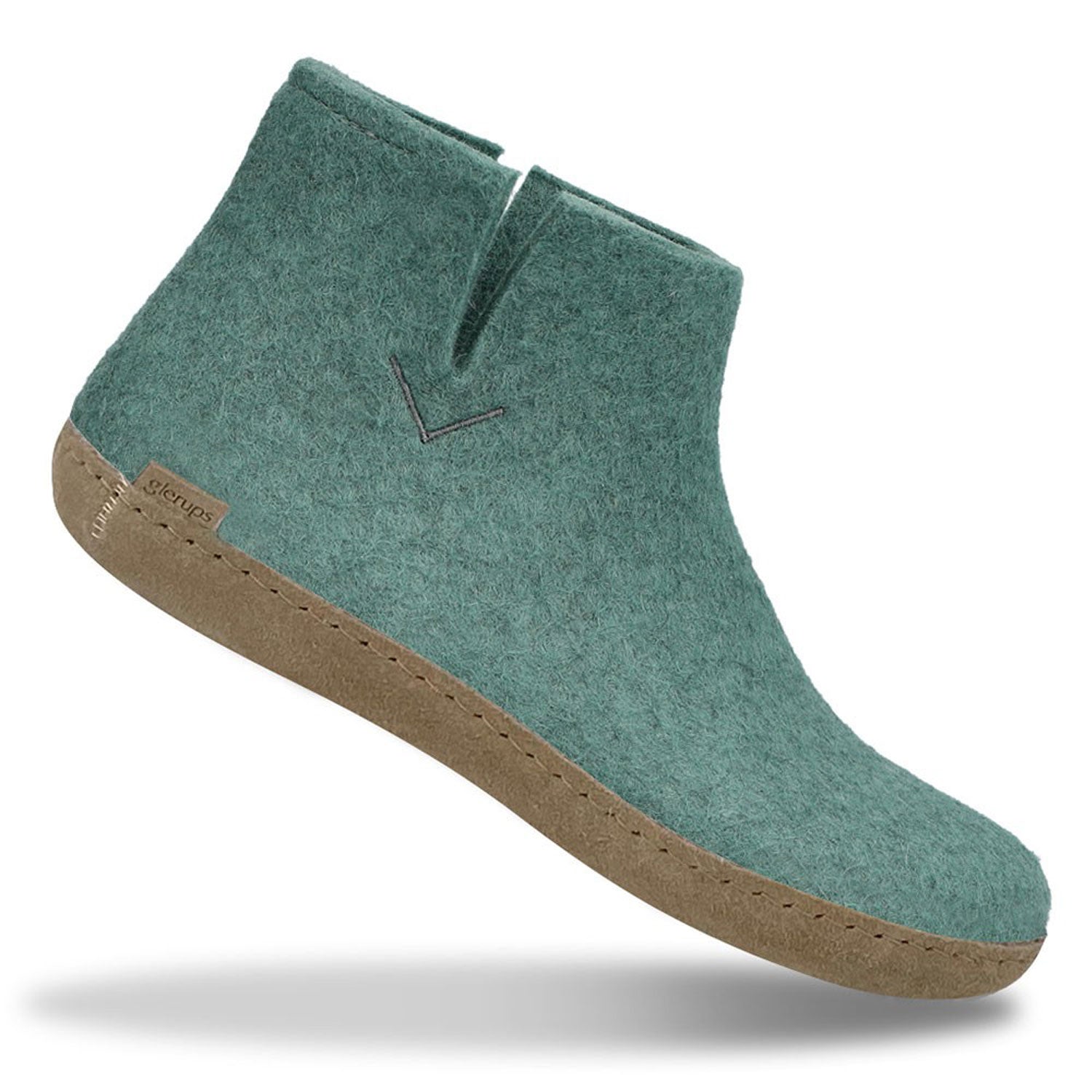 A Glerups leather soled boot in North Sea