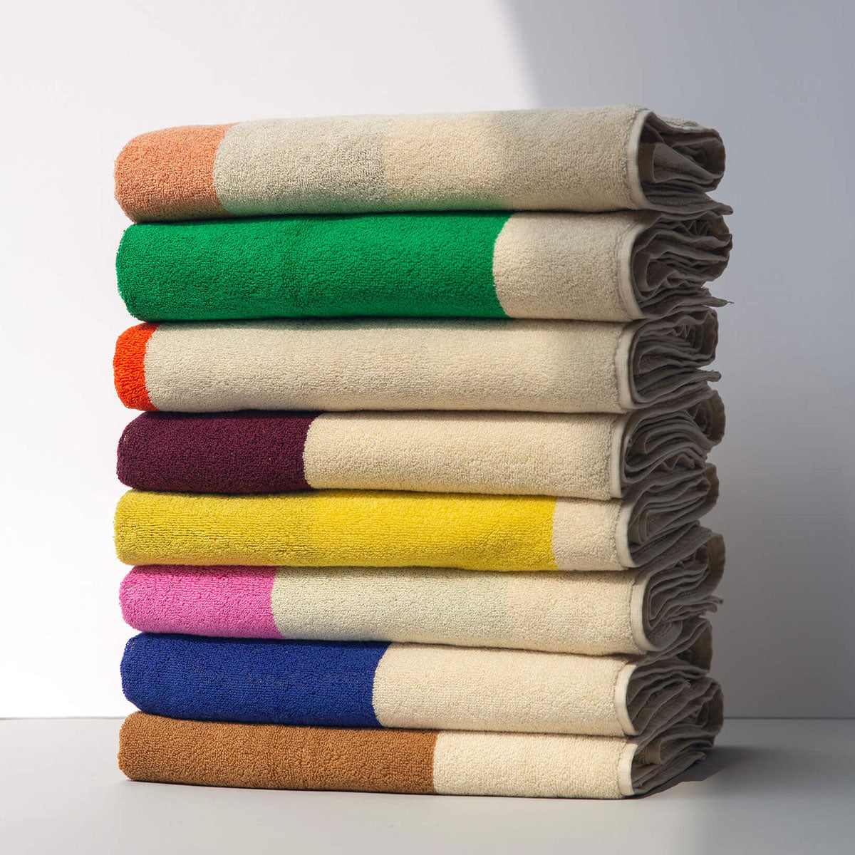 SUITE702 Hand Towel - Brown & Lime | HUS & HEM – Hus & Hem