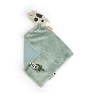 Done by Deer 'Dotti' comfort blanket with pacifier attachment against a white background.